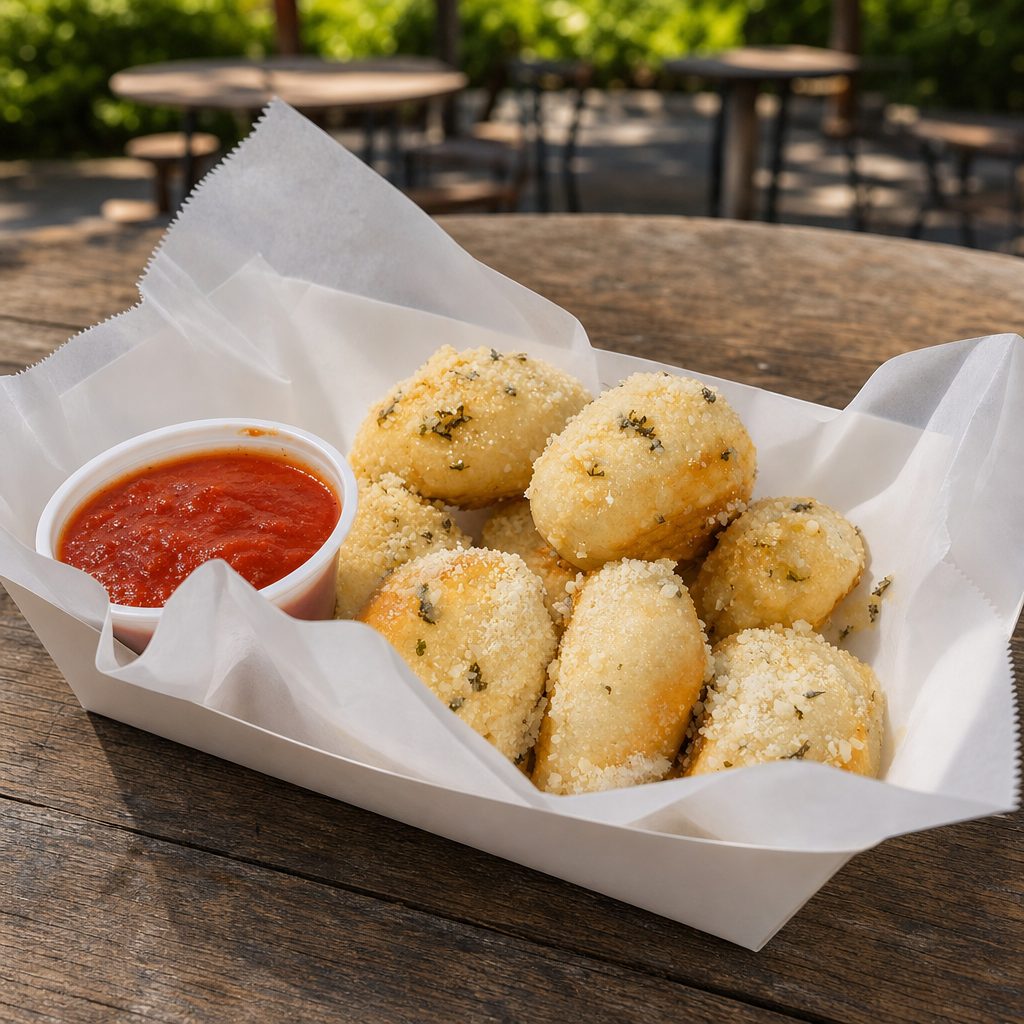 "Garlic-Nots".